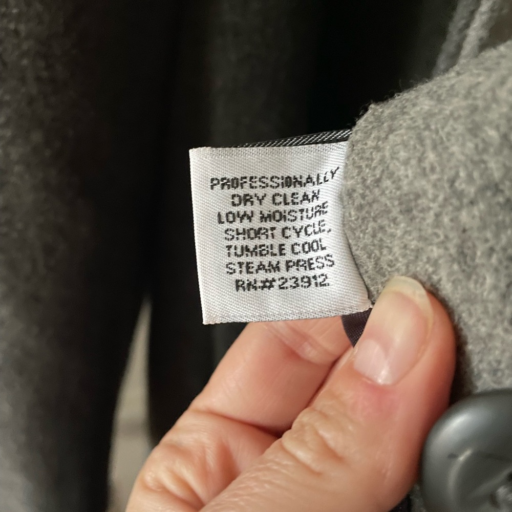 Vintage Hooded Wool Coat - Picture 9 of 9